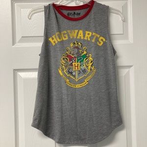 Harry Potter hogwarts tank size small